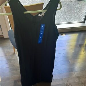 Briggs New York Charcoal Sleeveless Top